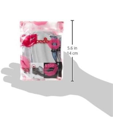 Pedag Stop Soft Suede Leather Heel Grip - Gray, Unisex One Size Fits All - 5 Pair Pack - Buy Online on GoSupps.com
