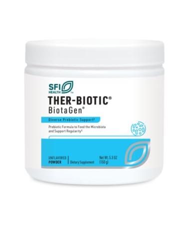 SFI Health Klaire Labs Biotagen Powder - Prebiotic Inulin, Beta-Glucan & Arabinogalactan to Support Gut Microbiota (30 Servings, 150 Grams)