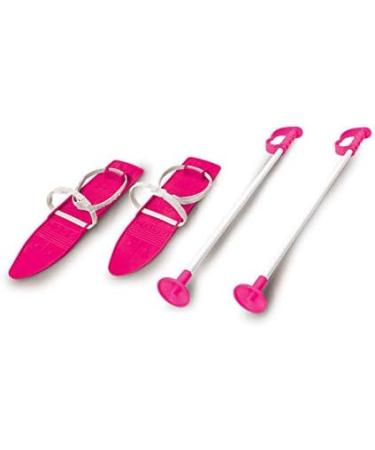 Jamara 460380-Snow Play Alpin 1st Step 40cm Ski Poles - Pink | Aerodynamic Construction, Extra Safe Fastening Loops, Anti-Slip Surface | Adjustable - Buy Online on GoSupps.com