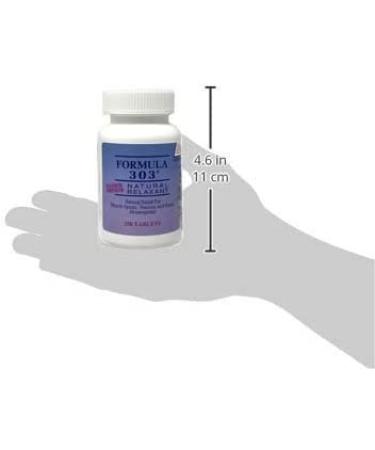 Dee Cee Labs Formula 303 Maximum Strength Muscle Relaxant Tablets - 250 Count - Buy Online on GoSupps.com