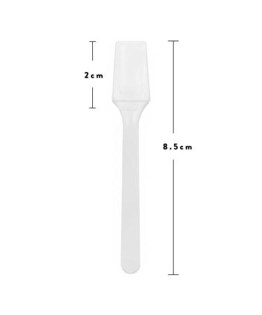 Artist's Choice Disposable Mini Makeup Spatulas - 108 Count Pack for Dividing and Removing Cosmetics Easily - Buy Online on GoSupps.com