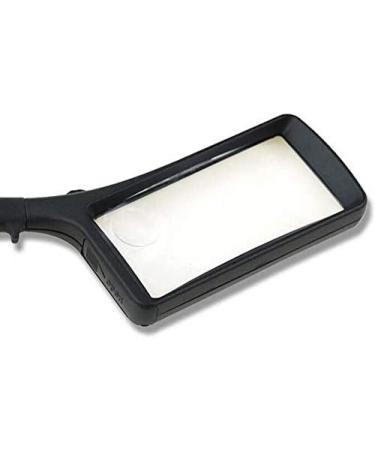 Magnifying Glasses Educational Hobby Magnifiers Handheld Rectangular Magnifying Glass with Led Light Reading Aids Magnifiers Comfortable Anniversary - Buy Online on GoSupps.com