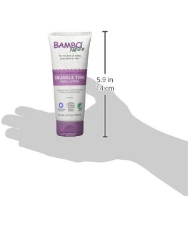Bambo Nature Snuggle Time Body Lotion - 3.4 fl oz | Natural & Gentle Moisturizer - Buy Online on GoSupps.com