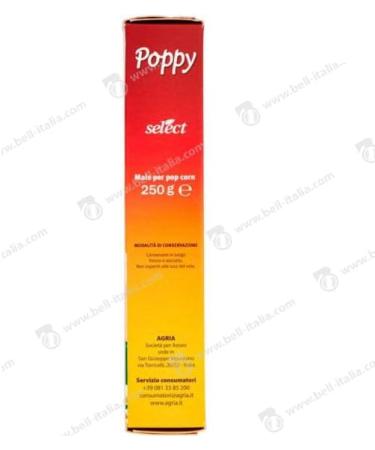 Select POPPY Lot de 3 pots de ma s pop-corn 250 g + polpa Italian Gourmet 400 g - Buy Online on GoSupps.com