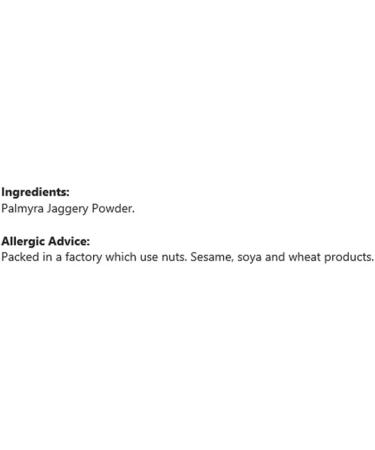 Jay Brand Palmyrah Jaggery | 300G | Natural Sweetener | No Preservatives Added |Gluten Free | Indian Origin - Buy Online on GoSupps.com