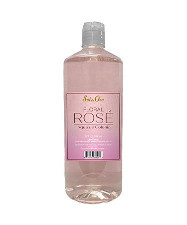 Sol de Oro Splash Cologne Floral Rose 32 oz