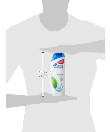 Head and Shoulders Green Apple Anti-Dandruff Shampoo - 13.5 fl oz - Buy Online on GoSupps.com