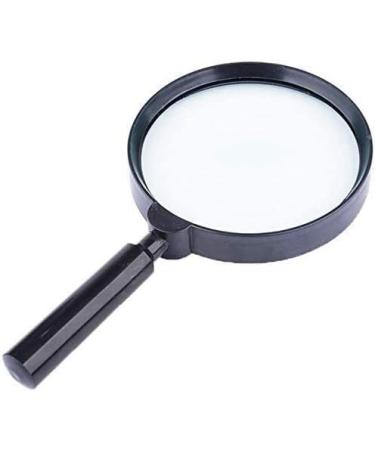 Handheld Reading Magnifier Magnifying Mirror Magnifying Glass Reading Handheld Magnifying Glass Lens High Clarity Large Portable Reading Magnifier for Books Newspapers Hobbies and Crafts