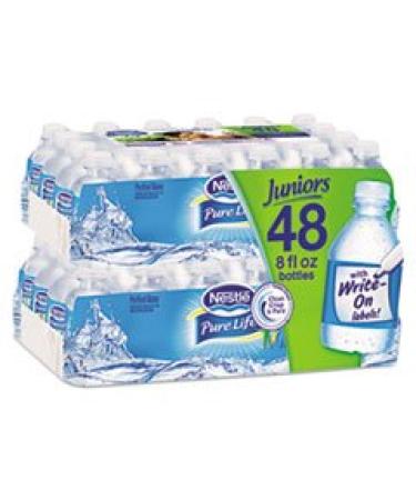 Nestle Pure Life 8 Oz. Purified Water, 48 Per Carton 8 Fl Oz (Pack of 48)