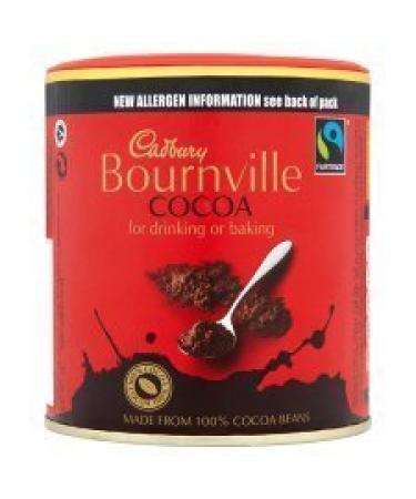 Cadbury's Bournville Cocoa (1 - 125 Gram Canister) by Cadbury by Cadbury