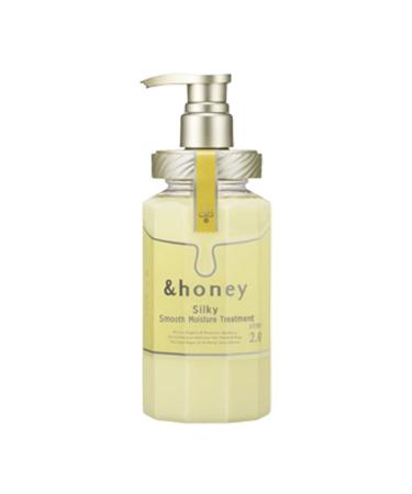 1 PC Perfumed Honey Silky Smooth Moisture Hair Conditioner No Additive Can Be Used For Pregnant Women And Children Leaving Clear Smooth Silky Hair For You 440ml (conditioner)