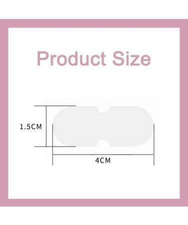 Stick Out Your Ears: Elf Ear Stickers | Transparent Silicone Ear Tapes for V-shaped Face | 12pcs Ear Training & Posture Corrector - Buy Online on GoSupps.com