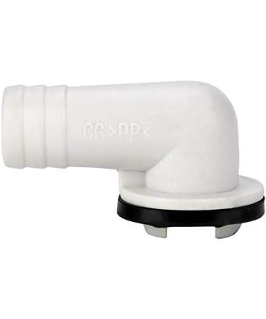 fegayu Right Angel Outlet Connector Drain Outlet Connector Air Conditioner Drain Environmentally Friendly for Air Conditioner Sewage Drainage - Buy Online on GoSupps.com