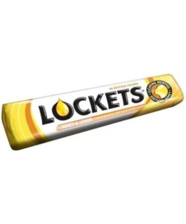 Lockets Honey & Lemon Lozenges 41g (Pack of 3) Soothing Sore Throat Relief Cough Sweets - Buy Online on GoSupps.com