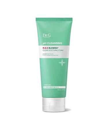 Dr.G  pH Cleansing R.E.D Blemish Clear Soothing Foam 150ml 5.07 Fl Oz (Pack of 1)