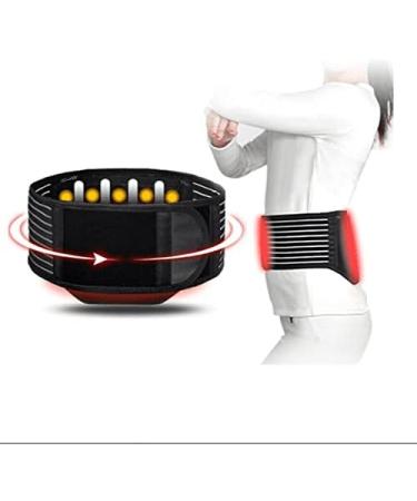 Buy Magnetic Therapy Waist Protection Belt for Men & Women - Breathable Lumbar Support - Size L - Black - Buy Online on GoSupps.com