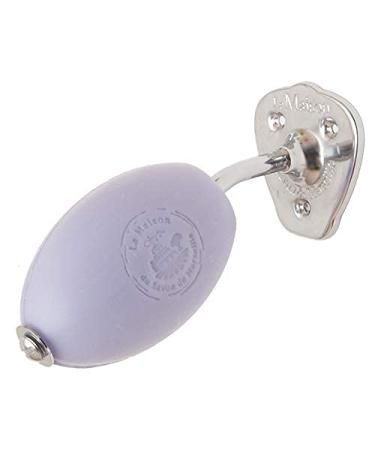 La Maison du Savon Organic Argan Lavender Soap - 270g Hanging Bar | All-Natural Relaxing Lavender Scent for International Shipping - Buy Online on GoSupps.com