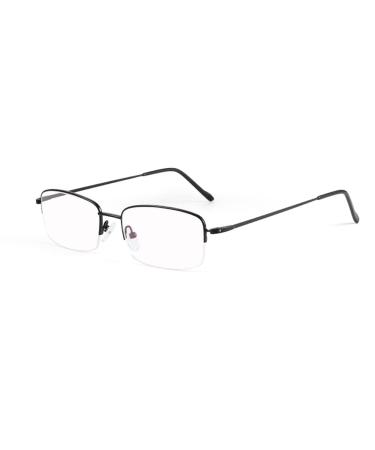 Riccie men's glasses made of pure titanium against blue lights old -contain HD Aspherical resin glasses/radiation protection Magnificent glasses +0.5 to +3.0.01 +1.0