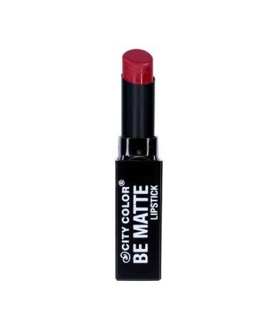 City Color Be Matte Lipstick - Maroon