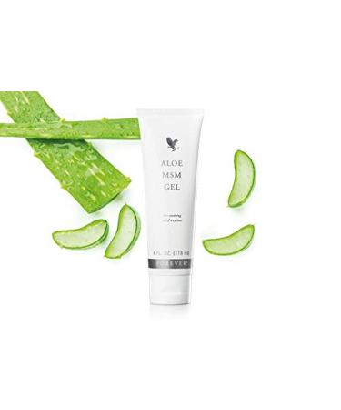 Forever Living Aloe MSM Gel Skin Care|Soothes joints and muscles| 118ml