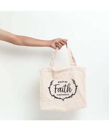 JAJADO Self-Adhesive Silk Screen Printing Stencil - Reusable Phrase Sign Pattern for Painting on Wood, Fabric, Ceramic - Walk by Faith Design - Buy Online on GoSupps.com