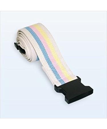 80427 Gait Belt with Quick Release Plastic Buckle 2" Width 60" Length 2 Pastel