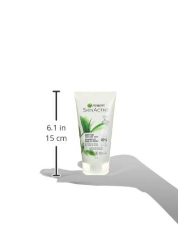 Garnier SkinActive Deep Pore Exfoliating Scrub with Green Tea - 5 fl oz | Clear & Refresh Skin - Buy Online on GoSupps.com