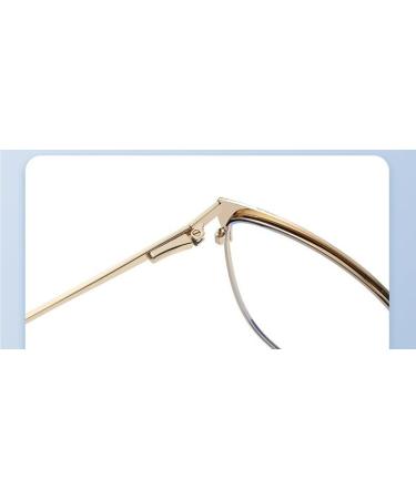 Oversized Anti Eyestrain Blue Light Blocking Cat-Eye Readers +200 Beige | International Shipping Available - Buy Online on GoSupps.com