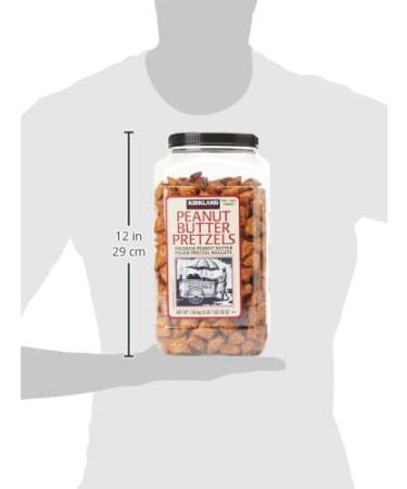Kirkland Signature Peanut Butter Pretzels 55 oz - Delicious Snack for All Occasions - Buy Online on GoSupps.com