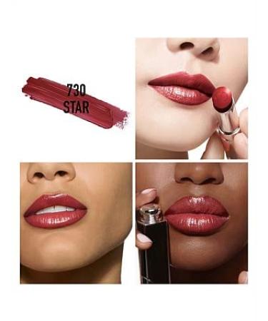 Dior Addict Shine Lipstick 730 Star Orange 3.2g - Full Size Refillable - 0.11 Ounce - Buy Online on GoSupps.com