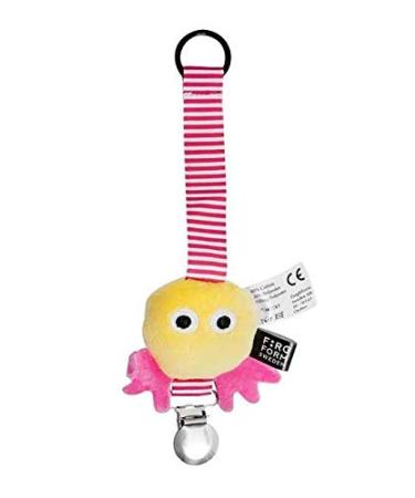Skummis pacifier chain yellow-pink