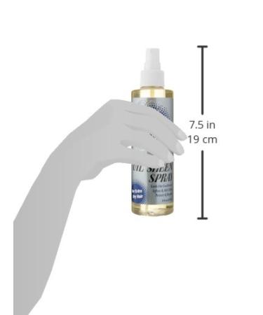 Worlds of Curls Comb Out Conditioner & Oil Sheen Spray | Moisturizer for Extra Dry Hair - 8 Oz - International Shipping Available - Buy Online on GoSupps.com