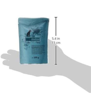 Dogz Finefood Wet Dog Food - No. 12 Wild & Herring | Grain-Free Sugar-Free High Meat Content | 12 x 100g Bags - Ideal for Dogs & Puppies - Buy Online on GoSupps.com