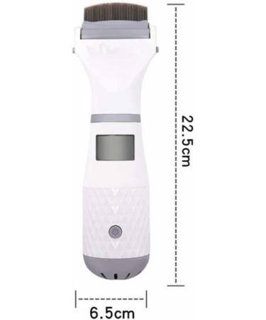 Pet Dog Flea Filter Remover Pet Flea Lice Cleaner Comb Electric Dog Flea Cleaning Brush Electric Vacuum Head Lice Comb Brush Flea Comb for Dog Cat - Buy Online on GoSupps.com