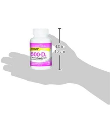 21st Century 600+D3 Calcium Supplement - 75 Tablets for Bone Health - Buy Online on GoSupps.com