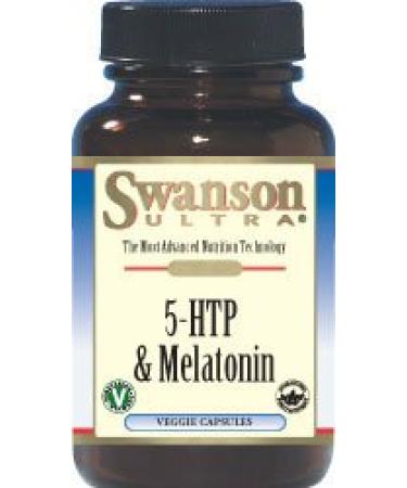 Swanson 5-Htp & Melatonin 30 Veg Capsules