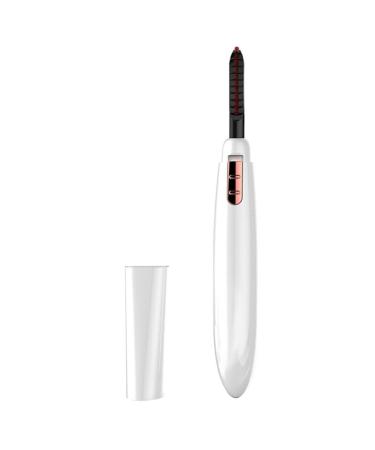 Portable Electric Eyelash Curler Mini Professional Tool Plastic Battery Powered Makeup Essential