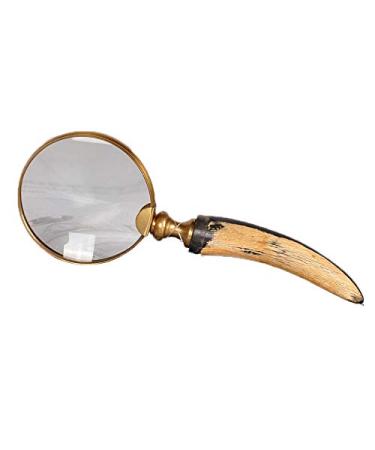 Magnifiers Reading Recognition Gift Retro 10x HD Brass Magnifier Reading Aids