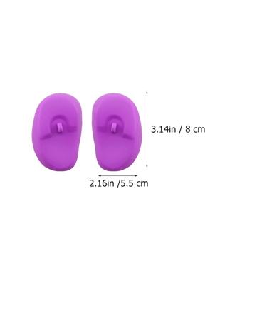 Silicone Ear Protectors for Hair Dye - 4 Pairs Hairdressing Ear Covers for Salon Shower & Bath - Buy Online on GoSupps.com