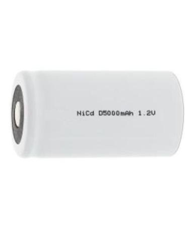 D NiCd Flat Top Battery (5000 mAh)