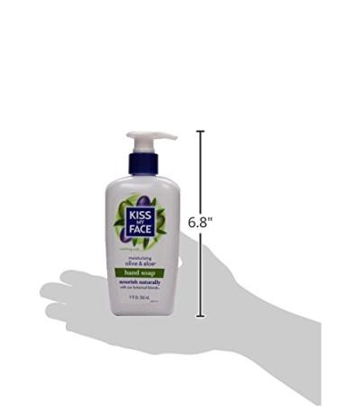 Kiss My Face Liquid Moisture Soap with Olive & Aloe - 9 oz - Natural Hydrating Cleanser for All Skin Types - International Shipping Available - Buy Online on GoSupps.com