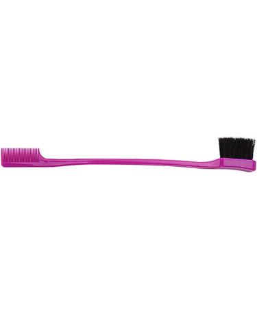Make Up Brush Portable Toothbrush Type Eyebrow Comb Double-head Makeup Brush Multifunctional Dye Hair Brush Eyebrow Brush Black - Buy Online on GoSupps.com