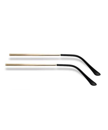 Jingyun 1 pair of metal glasses replacement glasses replacement temple glasses frames temple glasses arms legs-G01