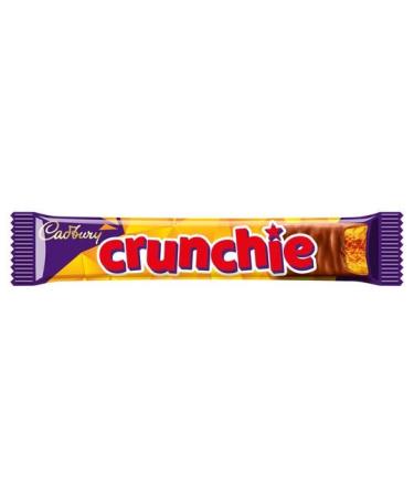 Cadbury Crunchie Chocolate Bars 40g (Pack of 8)