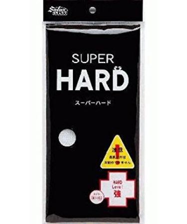 Salux Bath Towel Very Hard Peeling Experience Very Hard White