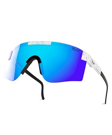 Bhigh Polarized Sports Sunglasses for Men Women Running Cycling Driving Fishing Golf Skiing, UV 400 Protection Glasses Color-01
