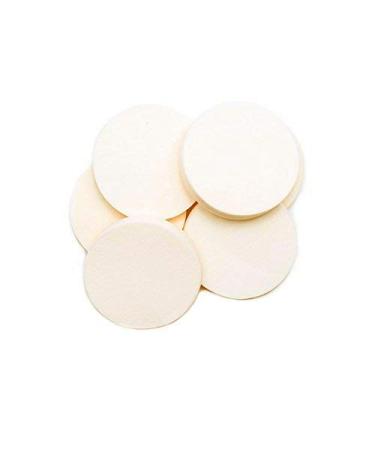 48 Cosmetic Sponge Round Foam Pad | Makeup Applicator for Foundation & Powder Blender - International Shipping Available - Buy Online on GoSupps.com