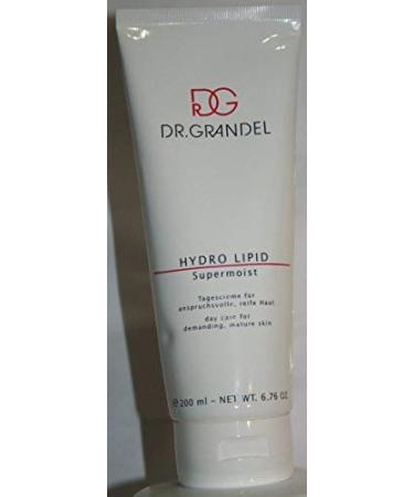 Dr. Grandel Hydro Lipid Supermoist 200 Ml Pro Size - Rich Day Care - Gives the Demanding  Mature Skin Tone and Elasticity - A Silky-smooth Appearance