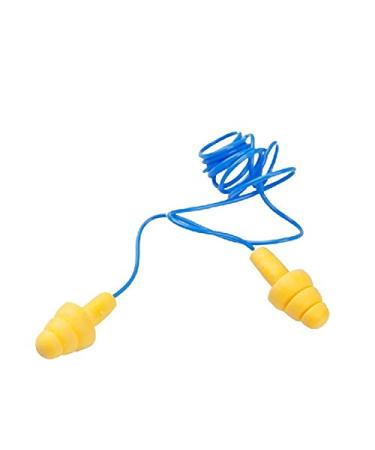 Ear Plugs Christmas Tree Type earplugs with Wire for Noise Reduction Swimming Washable and Comfortable Polyester earplugs Ear Plugs