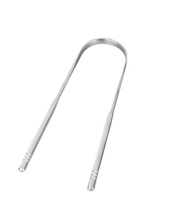 Stainless Steel Tongue Scraper Fights Bad Breath Tongue Cleaner for Adults Mouth Care for Fresh Breath Travel Essentials for Oral Care Easy to Use